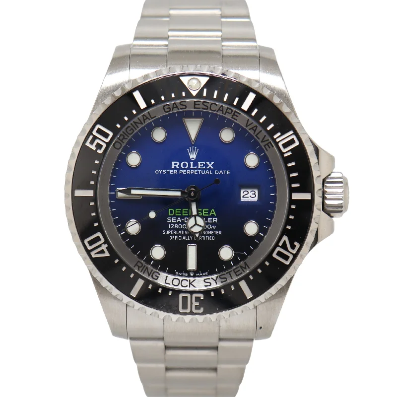 Rolex Sea-Dweller Deepsea "James Cameron" Stainless Steel 44mm Deep Blue Dot Dial Watch Reference# 126660