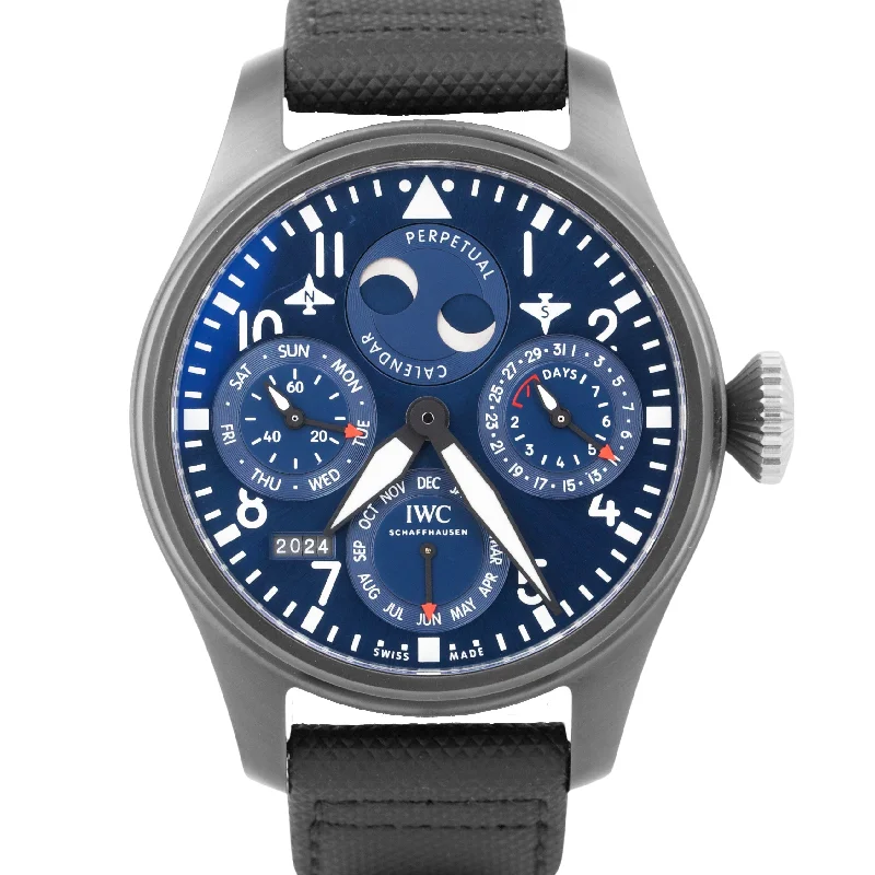 2024 SERVICE IWC Portuguese Perpetual Calendar RODEO DRIVE Ceramic 47mm IW503001