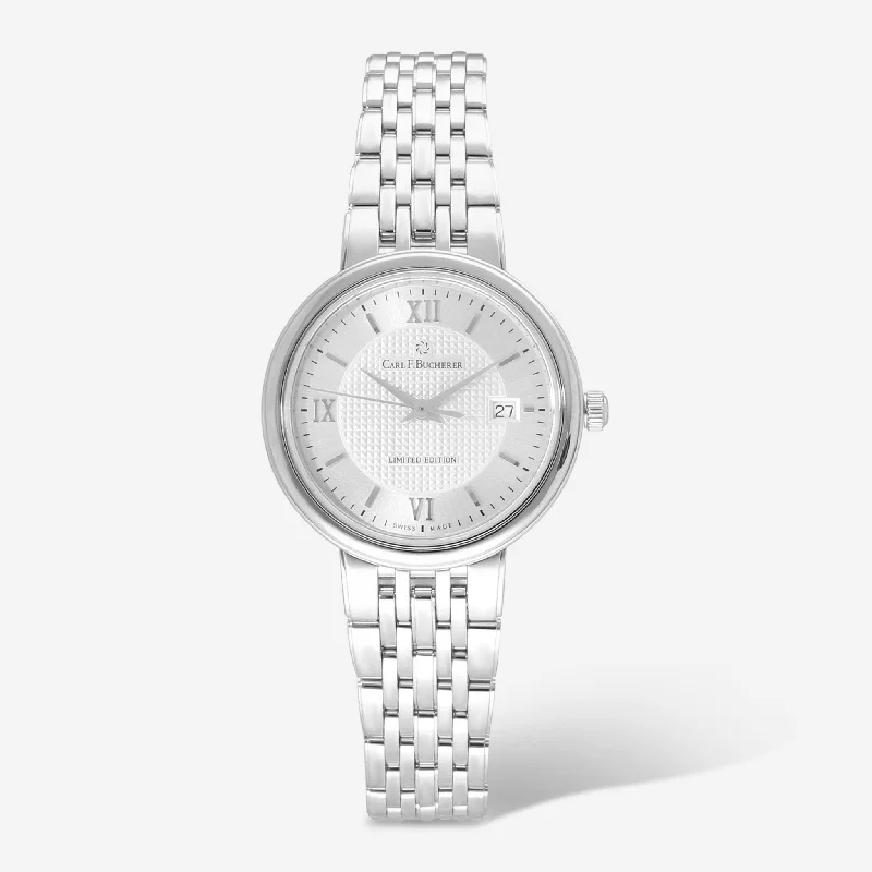 Carl F. Bucherer Adamavi Stainless Steel Date Automatic Ladies Watch 00.10315.08.15.98