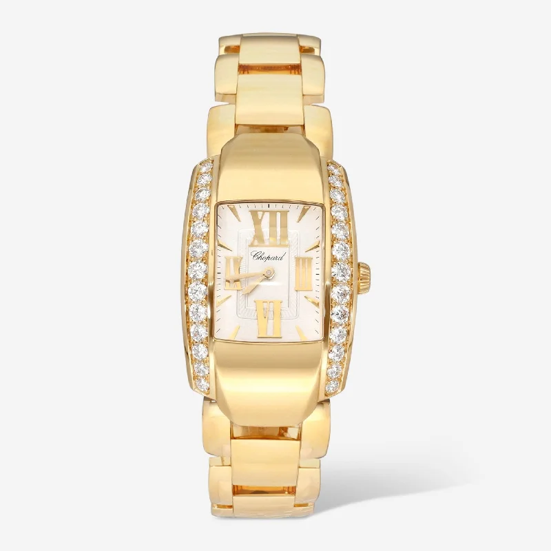 Chopard La Strada 18K Yellow Gold Diamond Quartz Ladies Watch 419398-0001