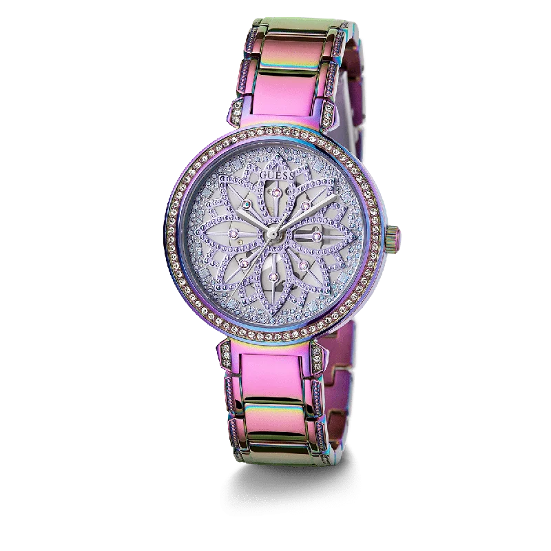 GUESS Ladies Iridescent Analog Watch