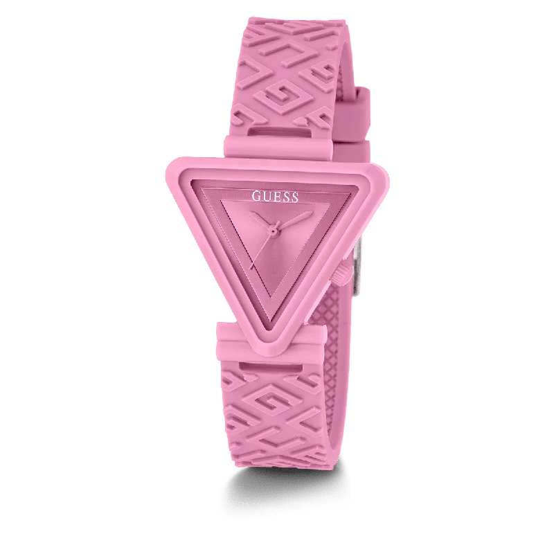 GUESS Ladies Pink Analog Watch