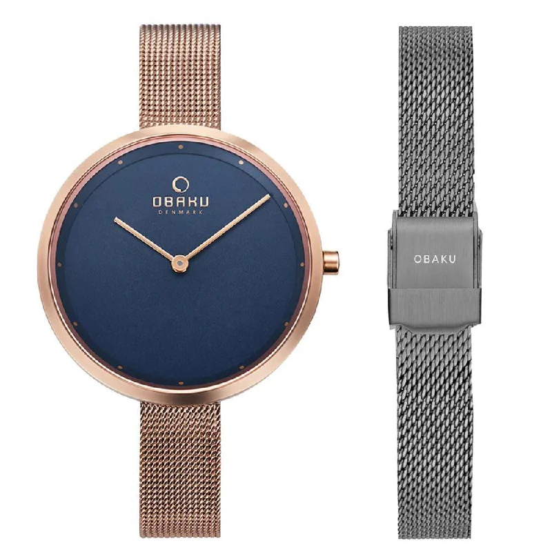 OBAKU Women Dok-Azure - V227LXVLMV-EMJ