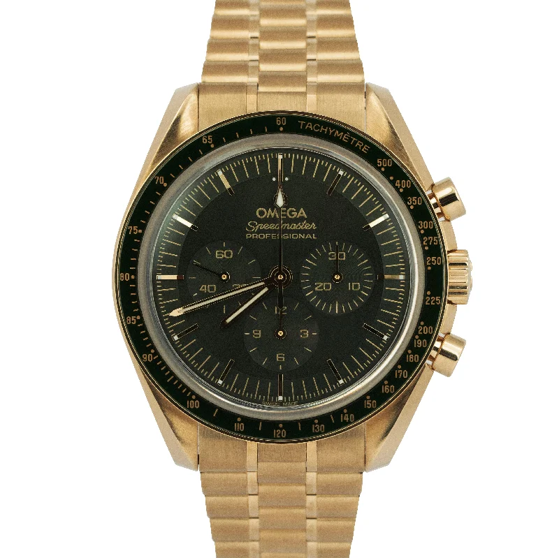 Omega Speedmaster Professional 42mm 18K Moonshine Gold 310.60.42.50.10.001 B+P