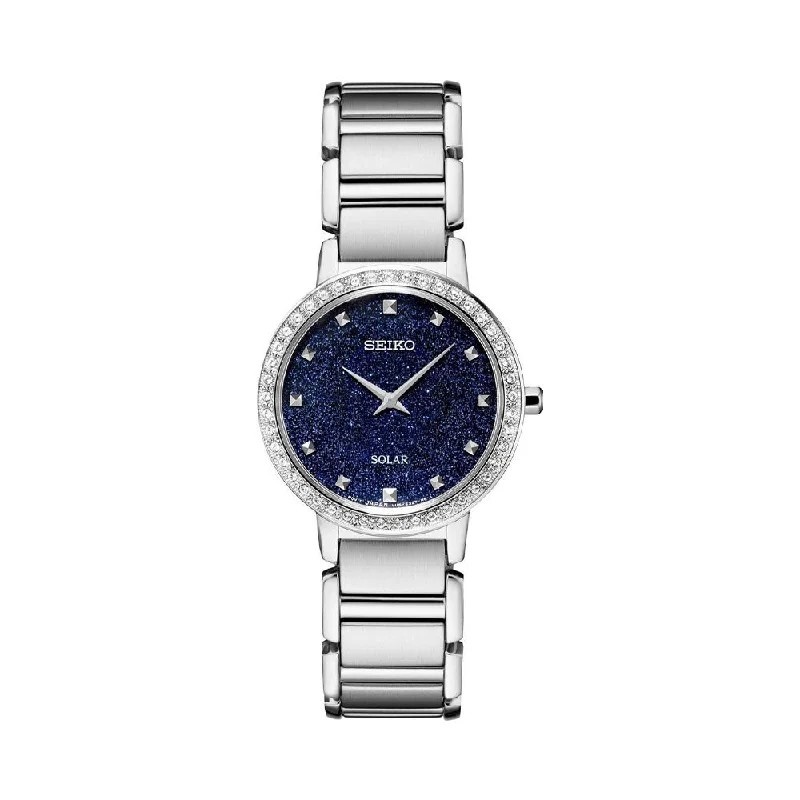 Seiko Analog Blue Dial Women's Watch-SUP433P1