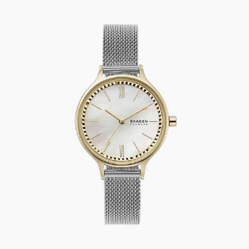 SKAGEN Anita Women Analog Watch With Mother Of Pearl Dial - SKW2866