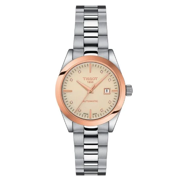 T-Gold T-My Lady 18K Gold Bezel Swiss Automatic Women