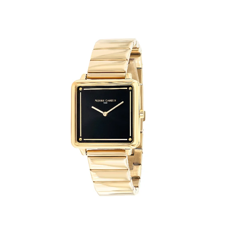 Vendôme Gold Watch with Link Metal Strap